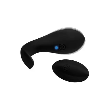 Dark Pod Rechargeable Remote-Controlled Vibrating Egg Silicone Black