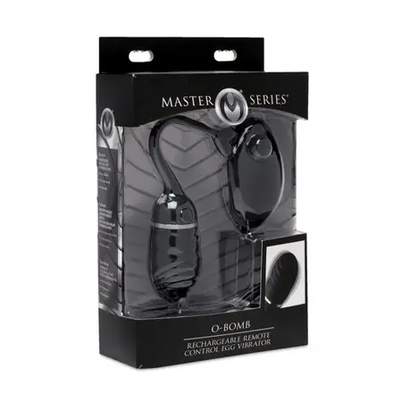 XR Brands O-Bomb Wireless Remote Silicone Stimulation Egg Rechargeable