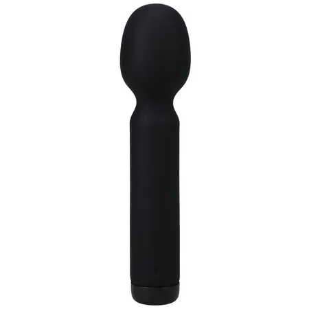 Doc Johnson Black Silicone Compact Wand Massager USB punjiv 10 režima