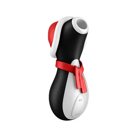 Satisfyer Penguin Holiday Edition Intimate Air Pulse Device Pink-White