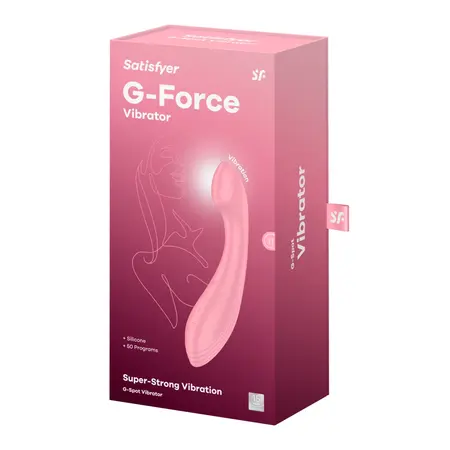 Satisfyer G-Force Pink – punjivi silikonski intimni uređaj, 50 režima