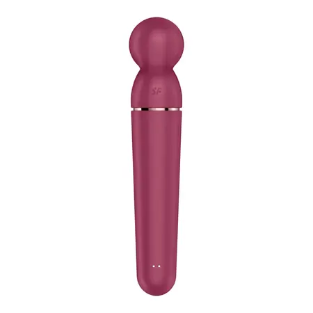 Satisfyer Planet Wand-er Berry & Rosegold masažer – 10 režima, vodootporan