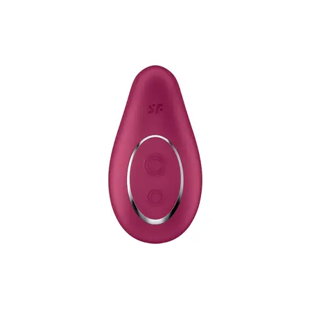 Satisfyer Dipping Delight Lay-On vibrator silikonski roze punjiv