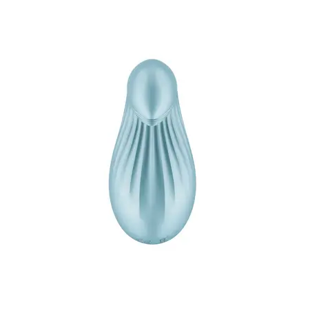 Satisfyer Dipping Delight Flexible Silicone Lay-On Device, 12 Modes, Pink