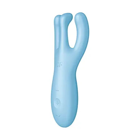 Satisfyer Threesome 4+ Lay-On intimni uređaj sa aplikacijom roze