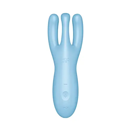 Satisfyer Threesome 4+ Lay-On intimni uređaj sa aplikacijom roze