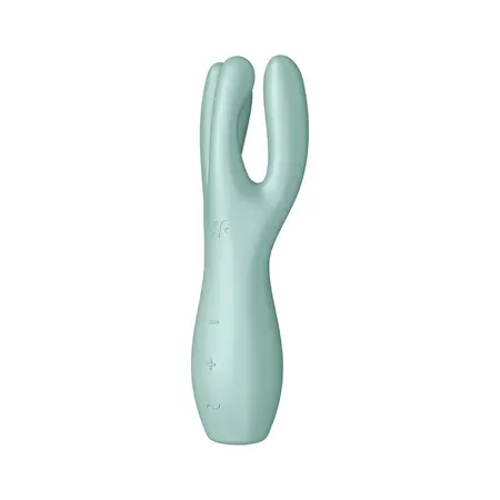 Rocks Off Threesome 3 Lay-On multi-zonski vibrator, silikon, roze