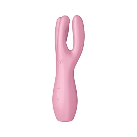 Rocks-Off Threesome 3 Lay-On multi-zonski vibrator, silikon, crna
