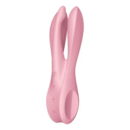 Satisfyer Threesome 1 intimni masažni uređaj sa 3 motora roze