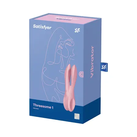Satisfyer Threesome 1 intimni masažni uređaj sa 3 motora roze