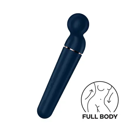 Satisfyer Planet Wand-er Plavi i Ružičasto Zlatni Multi-Funkcionalni Masažer
