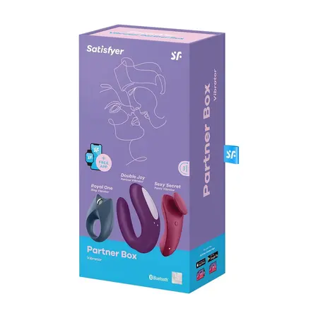 Satisfyer Partner Box 3 Multi-Device Set with App Control, Blue