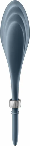 Satisfyer Duelist Podesivi Silikonski Potporni Prsten, 12 Režima, Crni