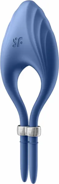 Satisfyer Duelist Podesivi Silikonski Prsten sa 12 Režima, Crni