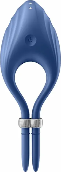 Satisfyer Duelist Podesivi Silikonski Prsten sa 12 Režima, Crni