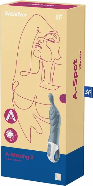 Satisfyer A-Mazing 2 Intimate Machine Double Motor Silicone, Pink