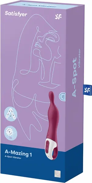 Vibes A-Mazing 1 Intimni Spot Stimulator, Dvostruki Motor, Silikon, Roze
