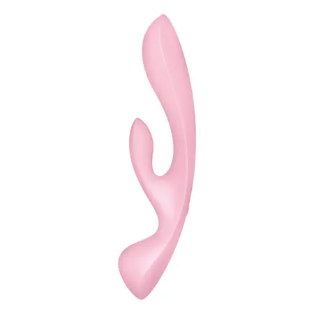 Satisfyer Triple Oh Fleksibilni Silikonski Rabbit Sistem, Punjiv IPX7