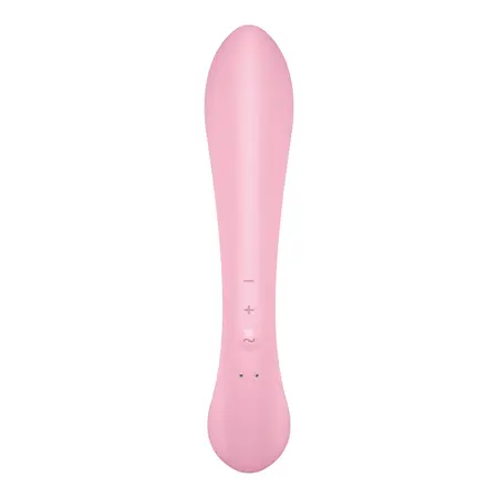 Satisfyer Triple Oh Fleksibilni Silikonski Rabbit Sistem, Punjiv IPX7