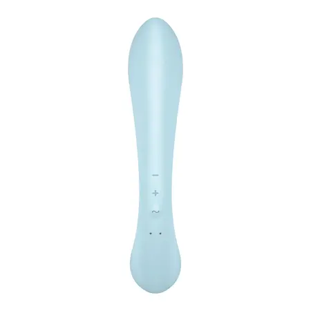 Satisfyer Triple Oh Rabbit-Style Vibrator i Massage Wand, Silikon, Roze