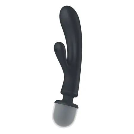 Satisfyer Triple Lover Hybrid Wand Siva - 3-Motorni Punjivi Masažer