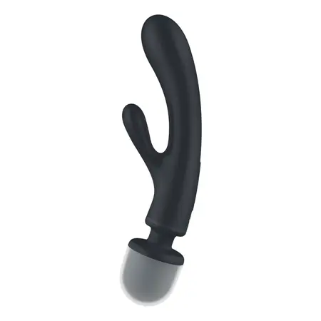 Satisfyer Triple Lover Hybrid Wand Siva - 3-Motorni Punjivi Masažer