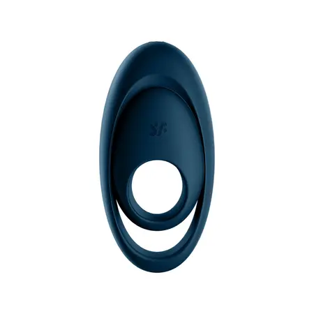 Satisfyer Glorious Duo Dvostruki Remen Vibrirajući Intimni Prsten, Crni