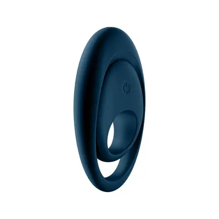Satisfyer Glorious Duo Dvostruki Remen Vibrirajući Intimni Prsten, Crni