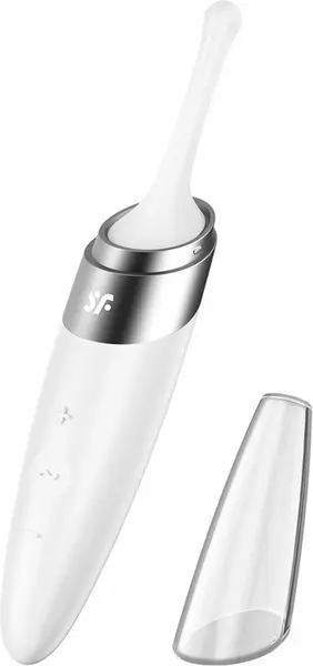 Satisfyer Twirling Delight Precision Tip Vibrator - Compact & Innovative Pink