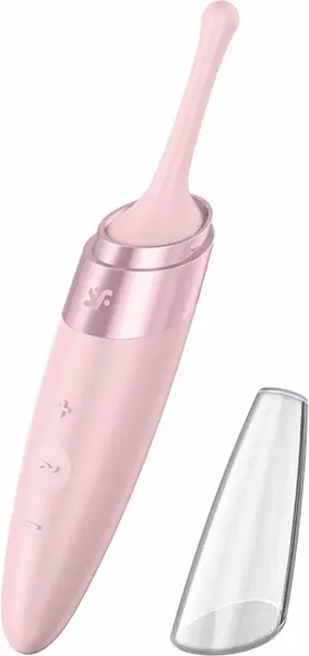 Satisfyer Twirling Delight - Precizni Vibrator sa Vrhom, Roze, USB Punjiv
