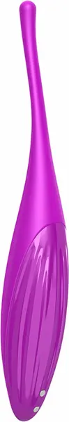 Satisfyer Twirling Joy Precizni Vibrator sa Vrhom USB Roze