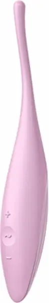 Satisfyer Twirling Joy Precizni Vibrator sa Vrhom Roze USB Punjiv