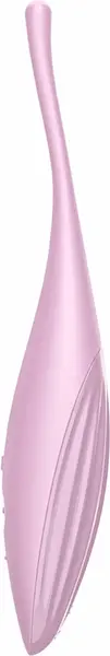 Satisfyer Twirling Joy Precizni Vibrator sa Vrhom Roze USB Punjiv