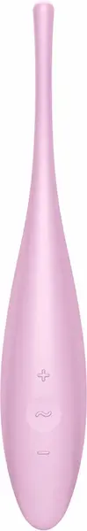 Satisfyer Twirling Joy Precizni Vibrator sa Vrhom Roze USB Punjiv