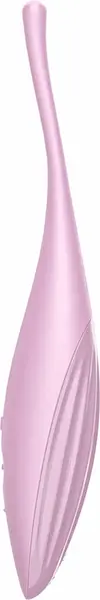Satisfyer Twirling Joy Precizni Vibrator sa Vrhom Roze USB Punjiv