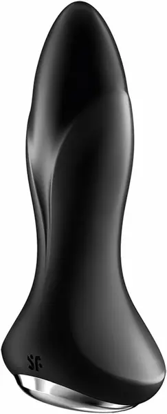 Satisfyer Rotator Plug 2+ Analni Čep sa Aplikacijom, Crni