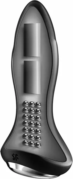 Satisfyer Rotator Plug 2+ Analni Čep sa Aplikacijom, Crni