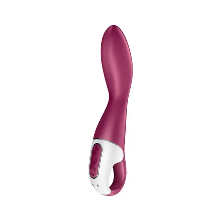 Satisfyer Heated Thrill Vibrator with Heating System, Curved G-Spot Model
