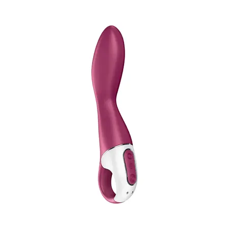 Satisfyer Heated Thrill Vibrator with Heating System, Curved G-Spot Model
