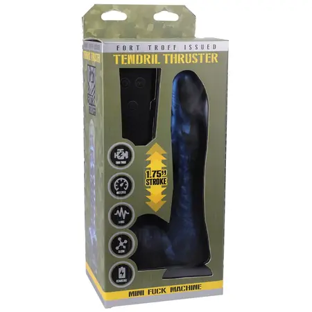 Doc Johnson Tendril Thruster Mini Intimna Mašina, Silikon, USB