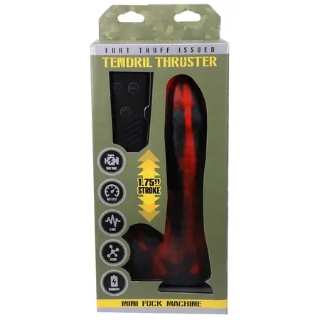 Doc Johnson Tendril Thruster Mini Intimna Mašina USB Punjiva, Silikon