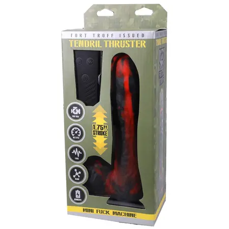 Doc Johnson Tendril Thruster Mini Intimna Mašina USB Punjiva, Silikon