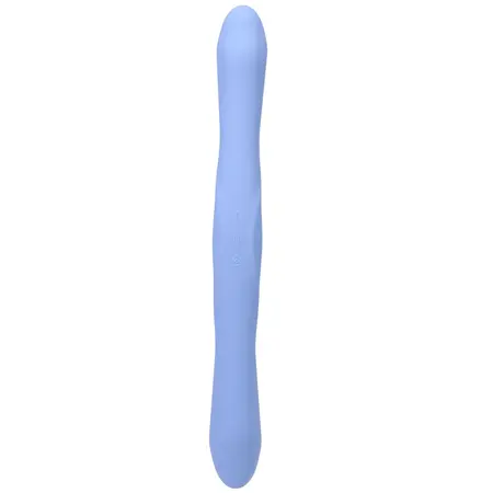 Doc Johnson TRYST Duet Dvostrani Silikonski Sistem sa Daljinskim, Periwinkle