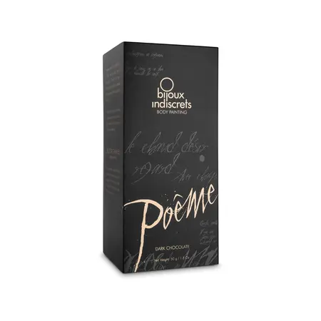 Poeme Dark Chocolate Body Painting - Gurmanska jestiva boja za telo 50g