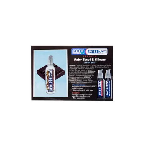Swiss Navy Chocolate Bliss Edible Gel Lubricant 5ml - Travel Size
