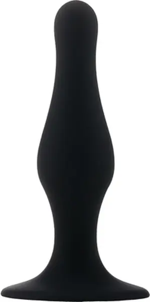 Sinner Gear Silikonski čep mali sa vakuum bazom Crna 11,7 cm