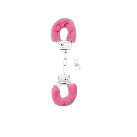 Ouch! Furry Model intimne lisice crne - mekane plush, podesive