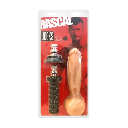 Jocks Adam Silikonski Model 20cm sa Izmenjivim Bazama Crni