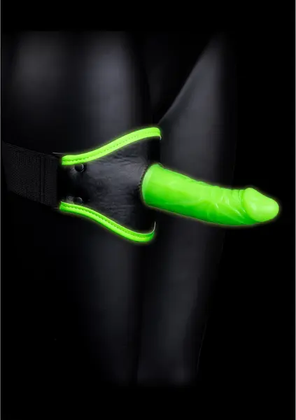 Ouch! Glow-in-the-Dark Adjustable Thigh Harness with Fluorescent Detail