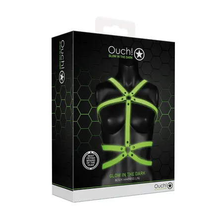 Ouch! Body Armor Puni Body Pojas koji Svetli u Mraku L/XL